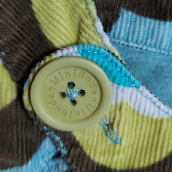 Mini Boden Corduroy Dress Sz 5-6 - Picture 3 of 3